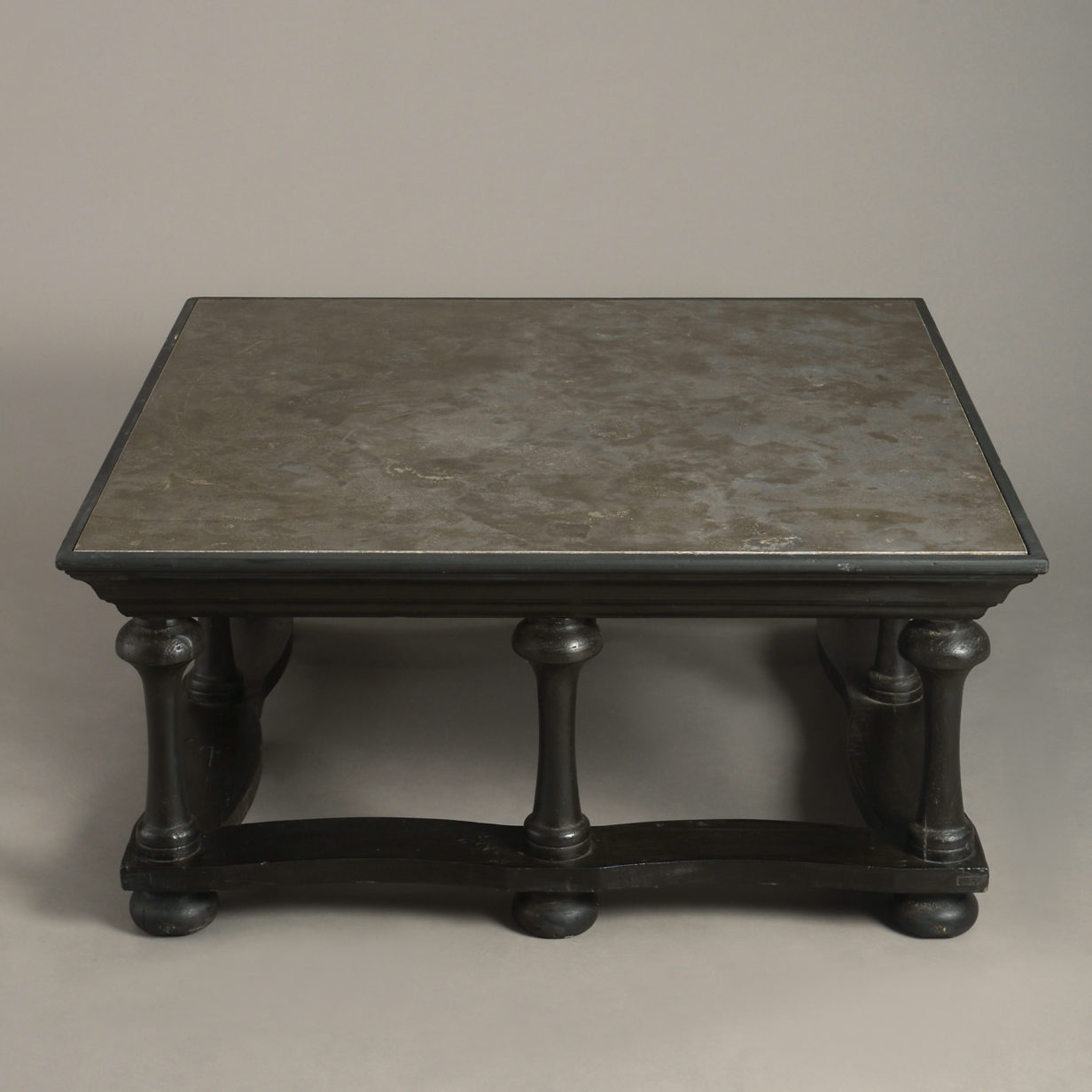 A baroque style low or coffee table