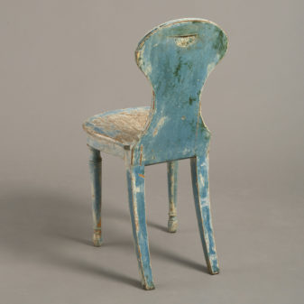 Pair of john gee hall chairs