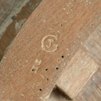 Pair of john gee hall chairs