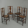 Four Shropshire Elm Chairs