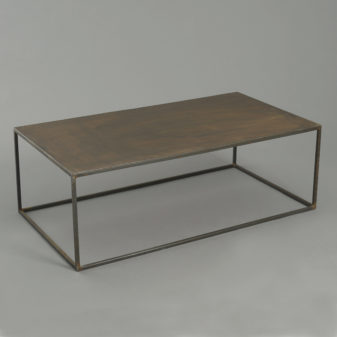 Mid-Century Steel Low Table