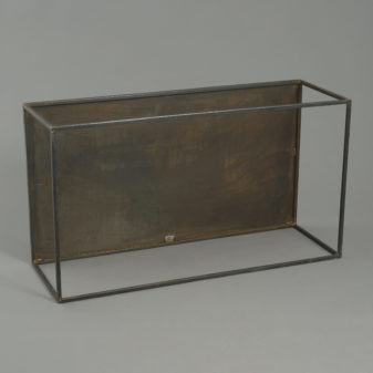 Mid-century steel low table