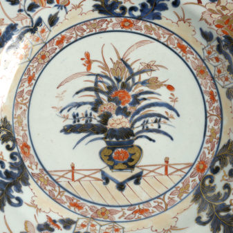 A 17th century imari porcelain charger