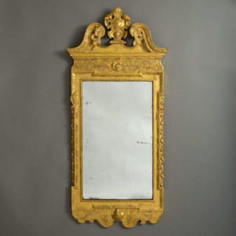 A William Kent Giltwood Mirror