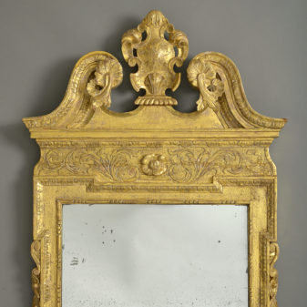 A William Kent Giltwood Mirror