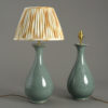 Pair of Celadon Lamps