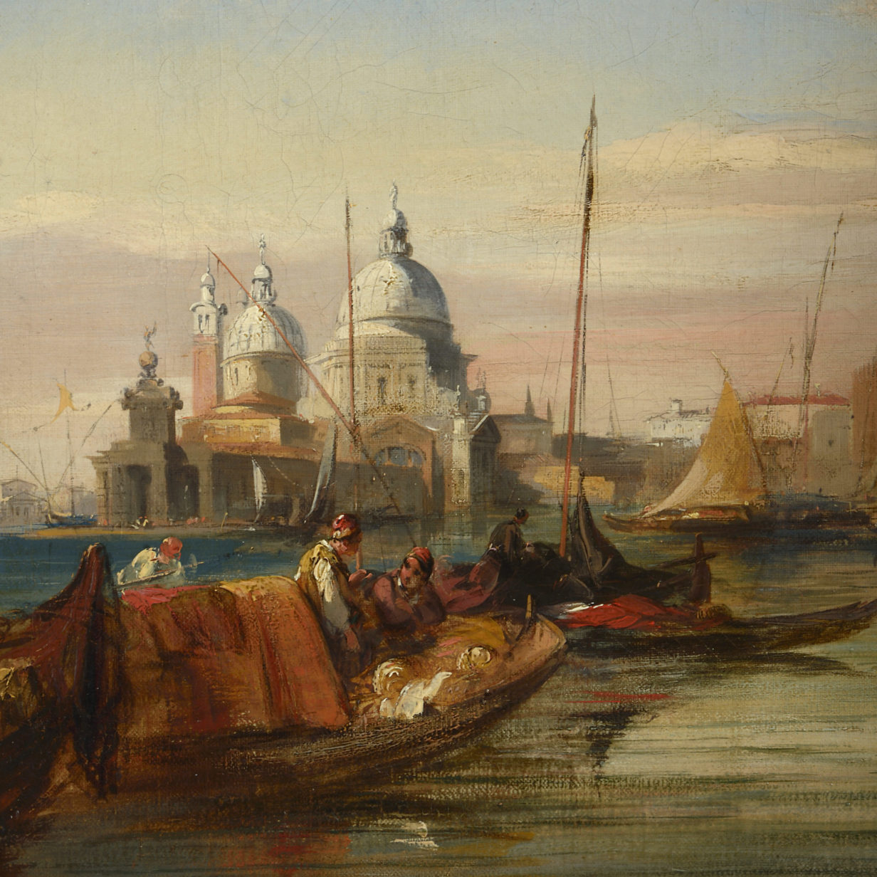 Edward pritchett (fl. 1828-1864) - a venetian canal scene