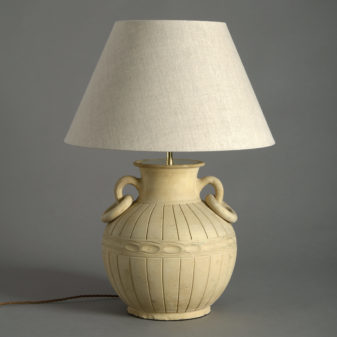 Terracotta Vase Lamp