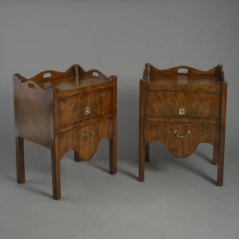 Pair of Mahognay Bedside Cabinets