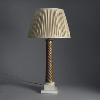 Spiral Column Lamp
