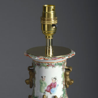 Small pair of mandarin lamps