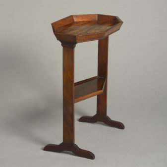 Late 18th century directoire period walnut table