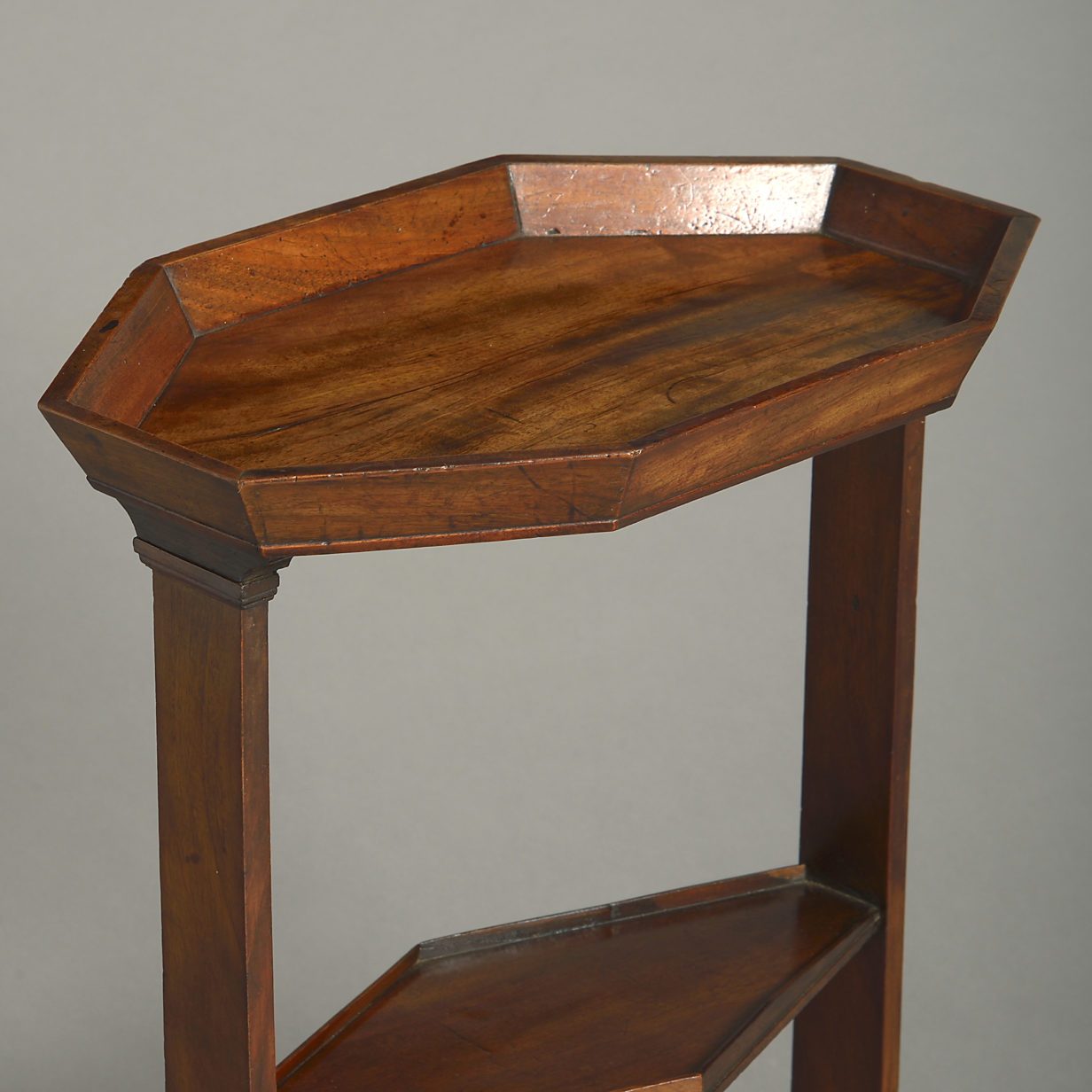 Late 18th century directoire period walnut table