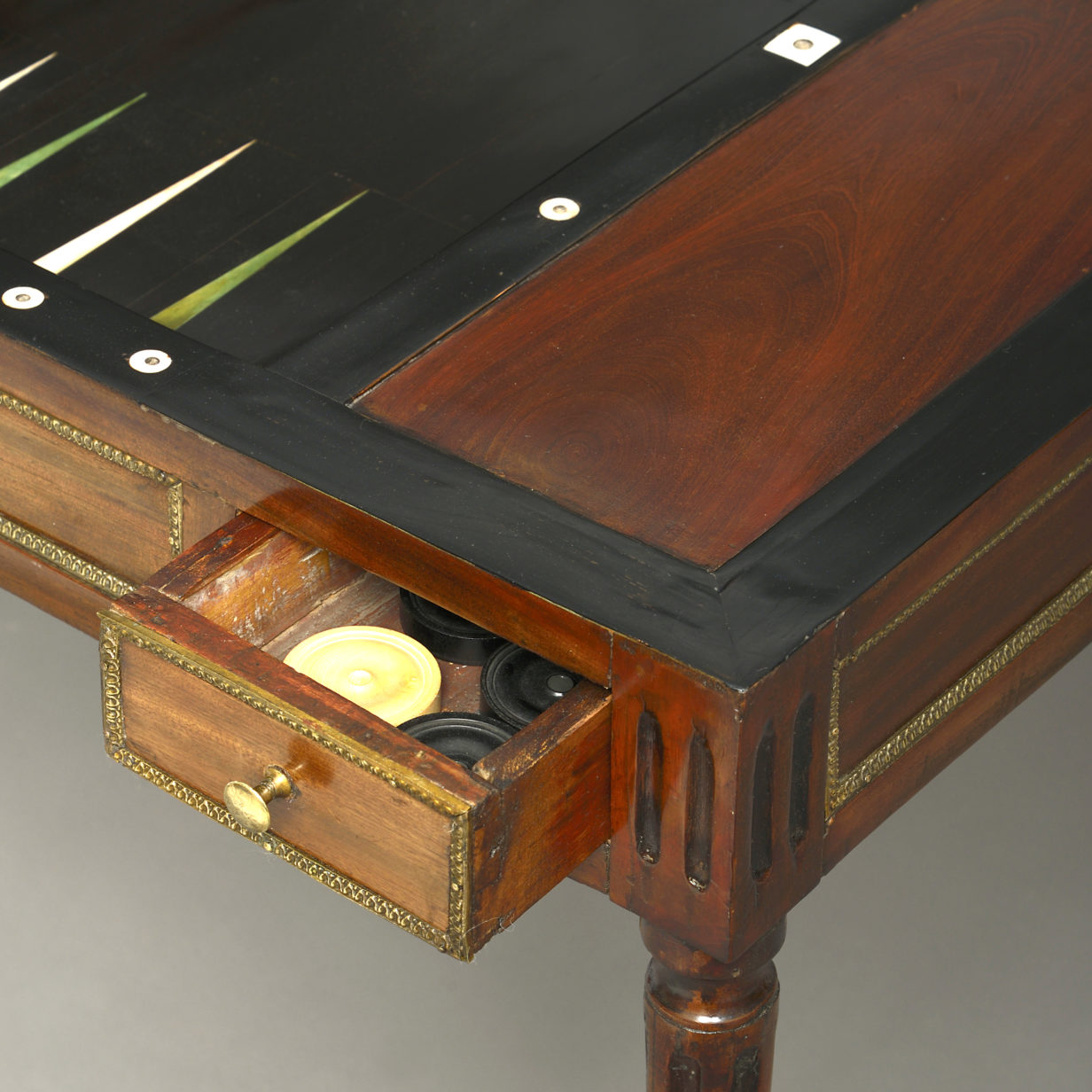 18th century louis xvi period tric trac table
