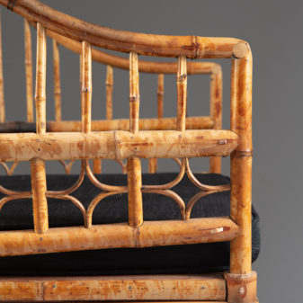 Chinese export bamboo armchair