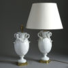 Pair of vincennes style vase lamps