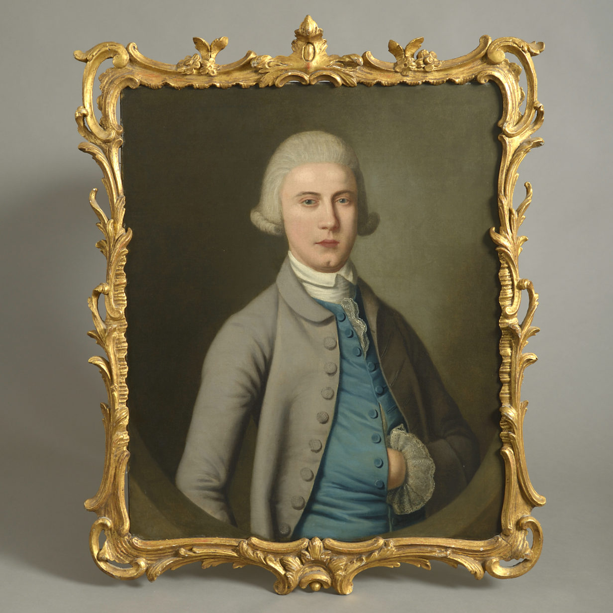 Three 18th century portraits - circle of john singleton copley