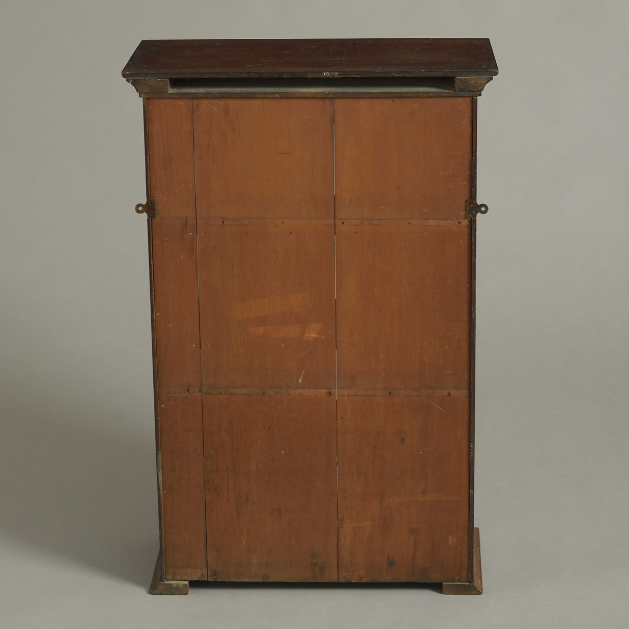 18th century george iii period gothick mahogany hanging cabinet