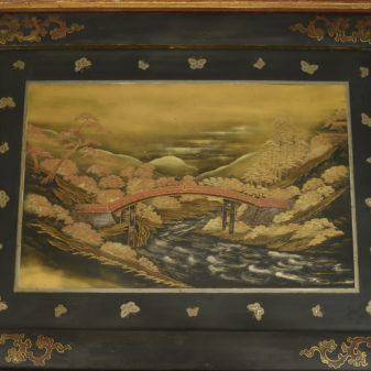 Japanese lacquer low table
