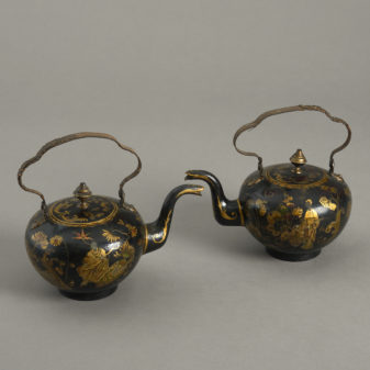 Pair of Chinese Tea Pots