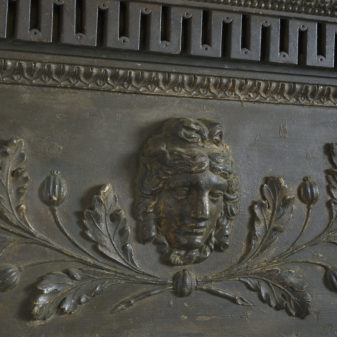 Early 19th century regency period overmantel mirror