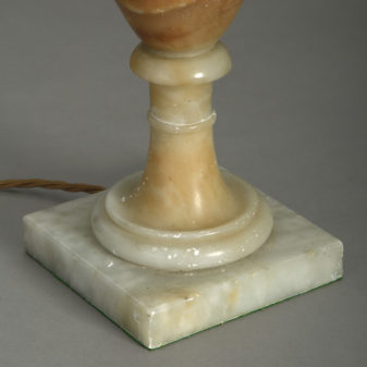 Alabaster lamp