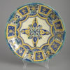 Polychrome moorish charger