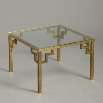 Square Brass Coffee Table