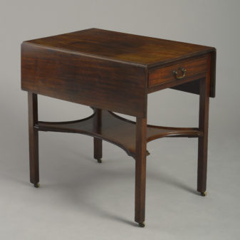 18th century george iii period mahogany supper table