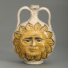 Caltagirone sunburst vase