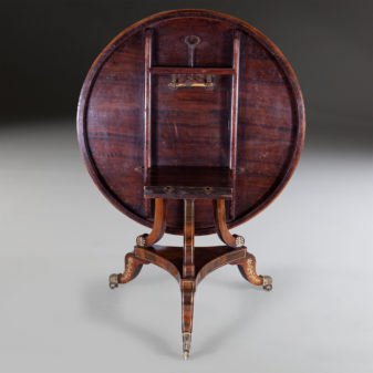 Regency Rosewood Centre Table