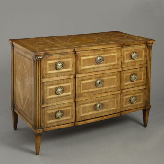 North Italian Inlaid Commode