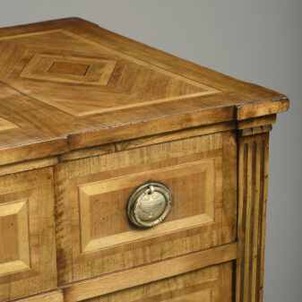 North italian inlaid commode