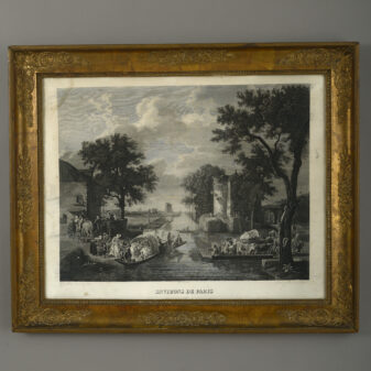 Nine late 19th century meiji period woodblock print