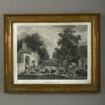 Nine late 19th century meiji period woodblock print