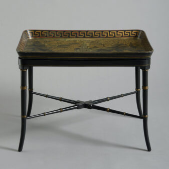 Regency chinoiseire tray table