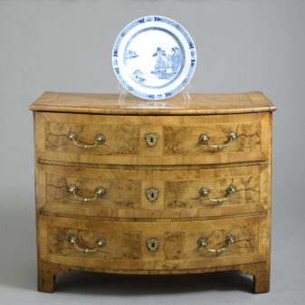 Louis XVI Burr Walnut Commode