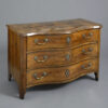 North italian parquetry commode