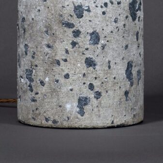 Stone pottery jar lamp
