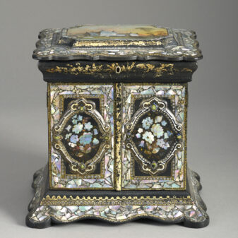 Mother of pearl casket