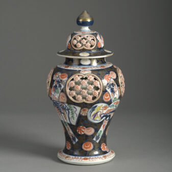 19th century samson imari porcelain vase