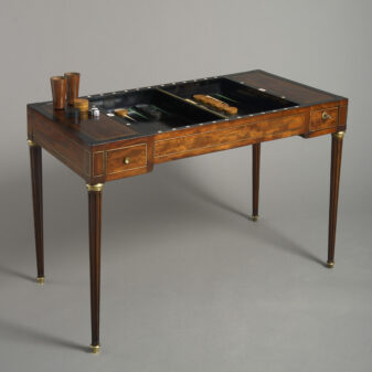 Late 18th century louis xvi period tric trac games table