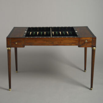 Late 18th century louis xvi period tric trac games table
