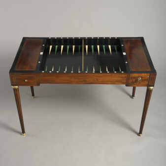 Louis xvi period tric trac games table