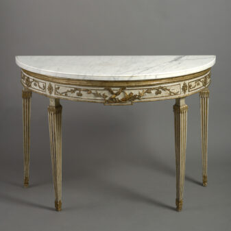 Pair of italian pier tables