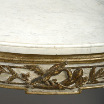 Pair of important late 18th century console tables