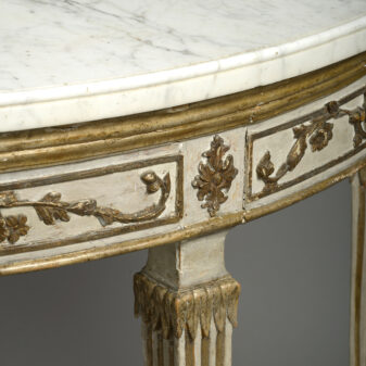 Pair of italian pier tables