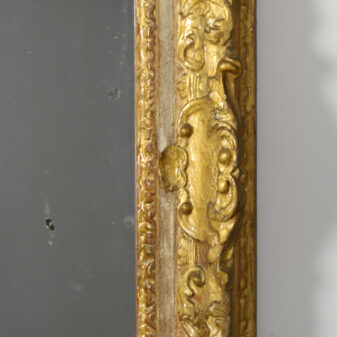Early 18th century regence period giltwood mirror