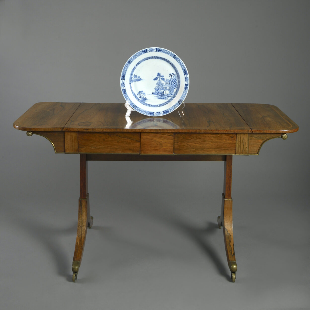 Late 18th century george iii period rosewood sofa table