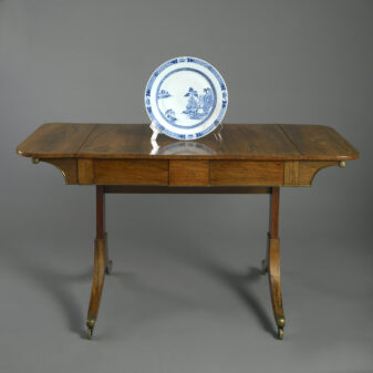 Late 18th century george iii period rosewood sofa table